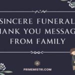 20+ Sincere Funeral Thank You Messages from Family