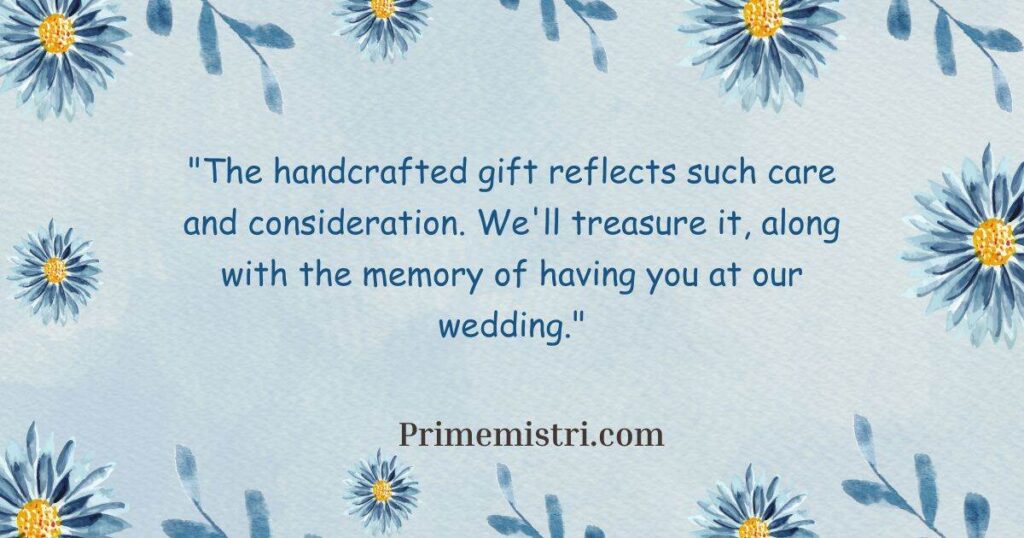 Personalized Thank You Messages After Wedding