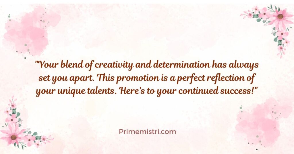 Congratulations Messages for Promotion to a Friend