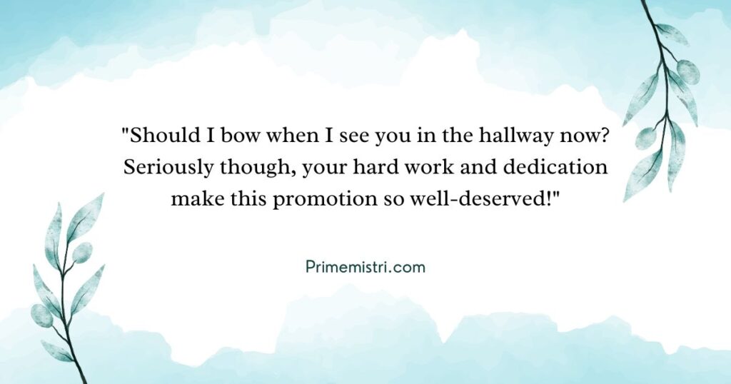 Jokes About Ignoring Friends After a Promotion