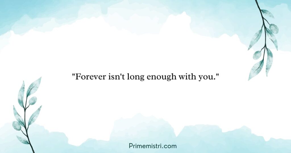 Short I Promise to Love You Forever Quotes