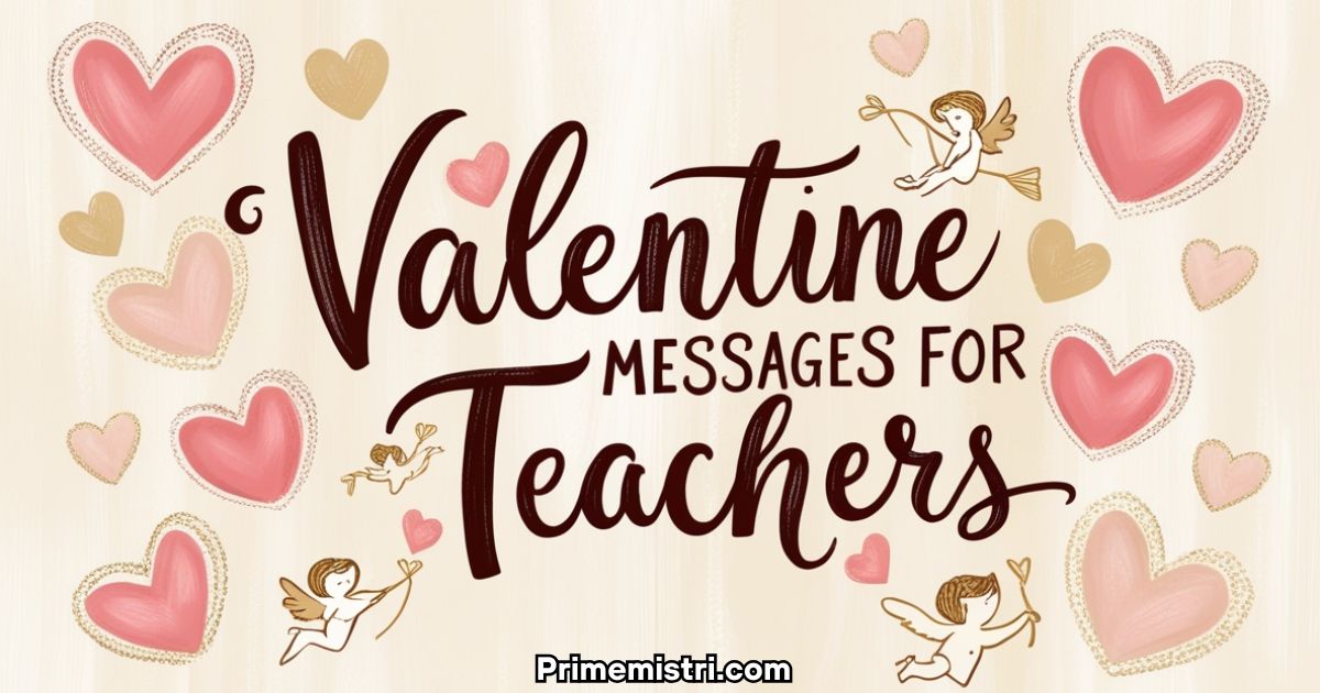 Top 20+ Valentine Messages for Teachers