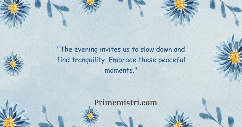 Mindful Evening Messages