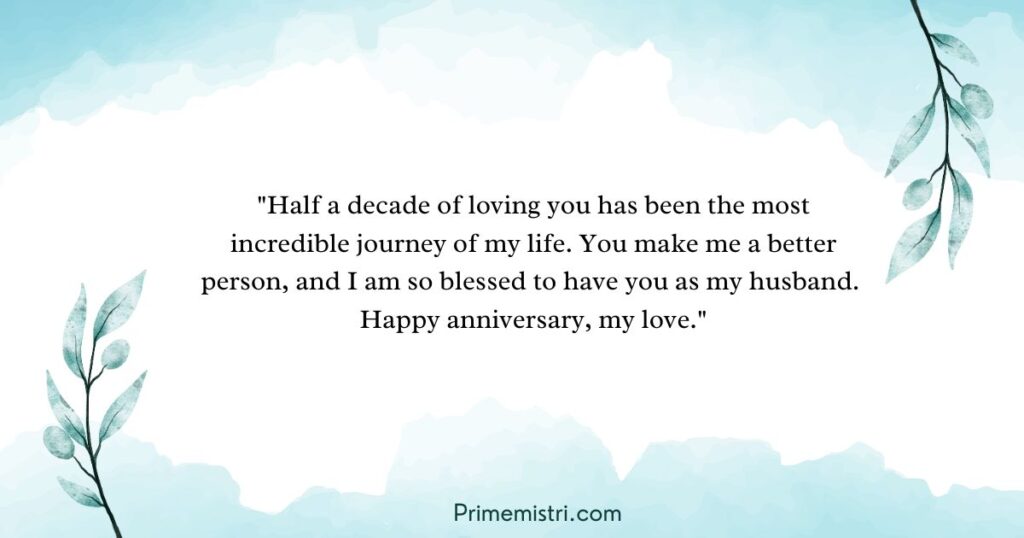 Heartwarming 5th Anniversary Wishes to Express Your Love