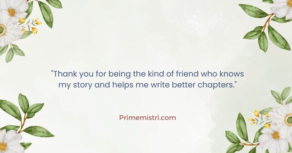 Messages of Appreciation and Gratitude for a Friend