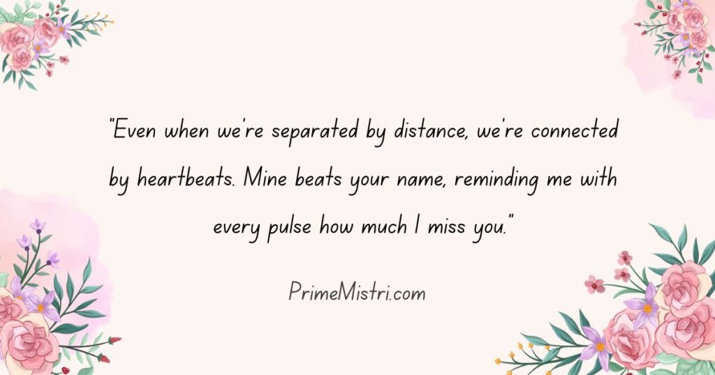 Romantic Missing You Messages for Her