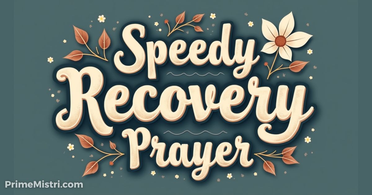 Speedy Recovery Prayer Messages